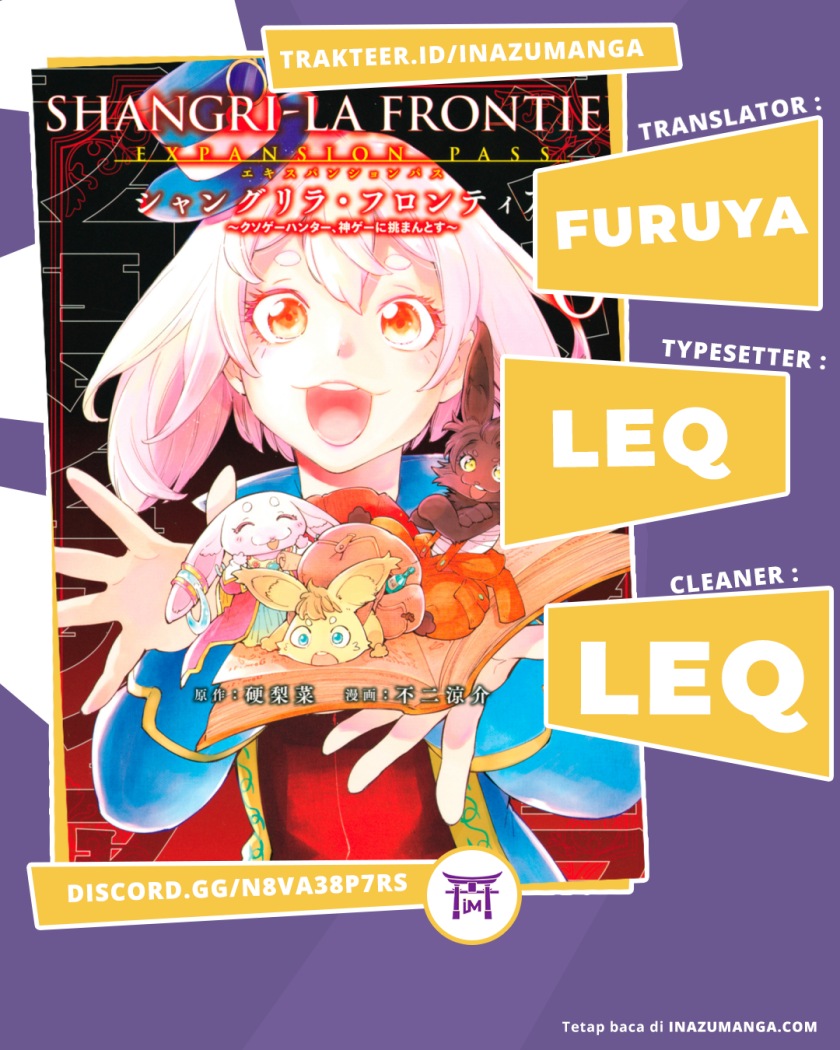 Komik Shangri-La Frontier ~ Kusoge Hunter, Kamige ni Idoman to su~ Chapter 50 gambar 1