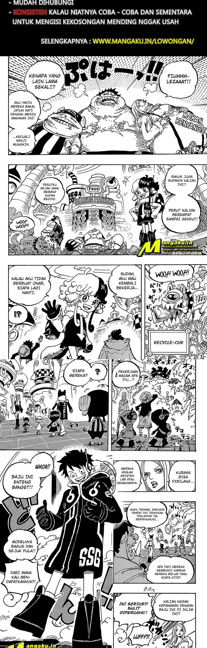 Manga One Piece Chapter 1063 gambar 2