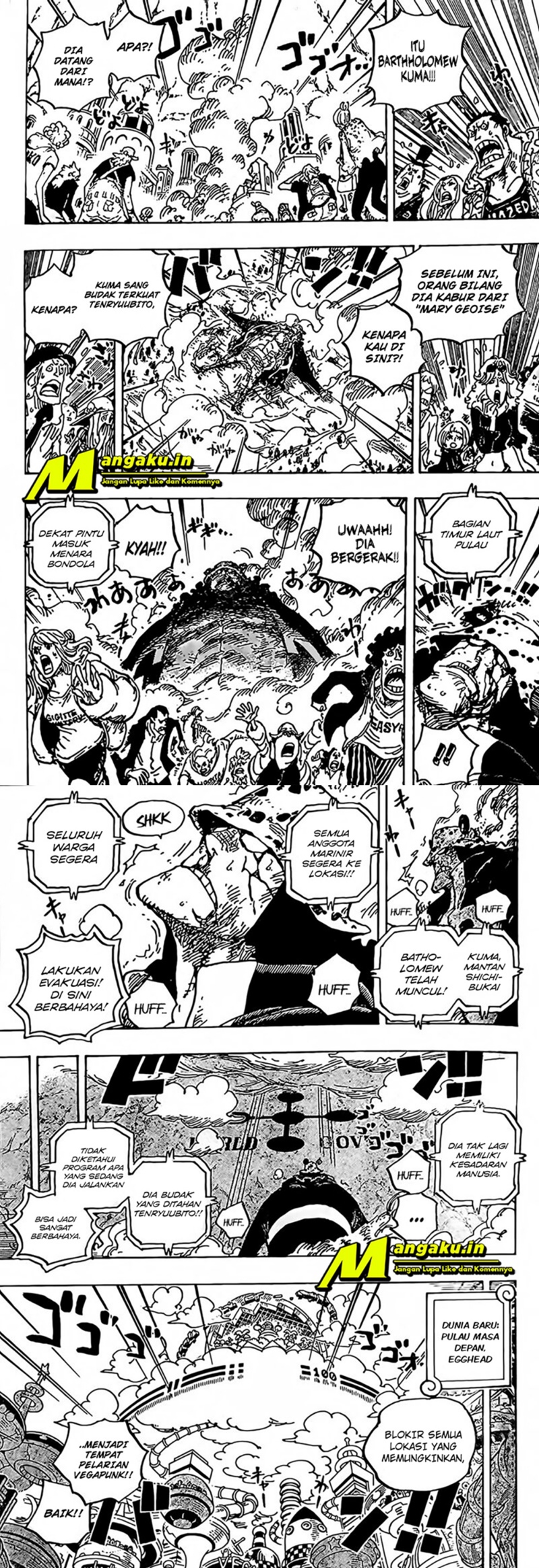 Manga One Piece Chapter 1071 gambar 2