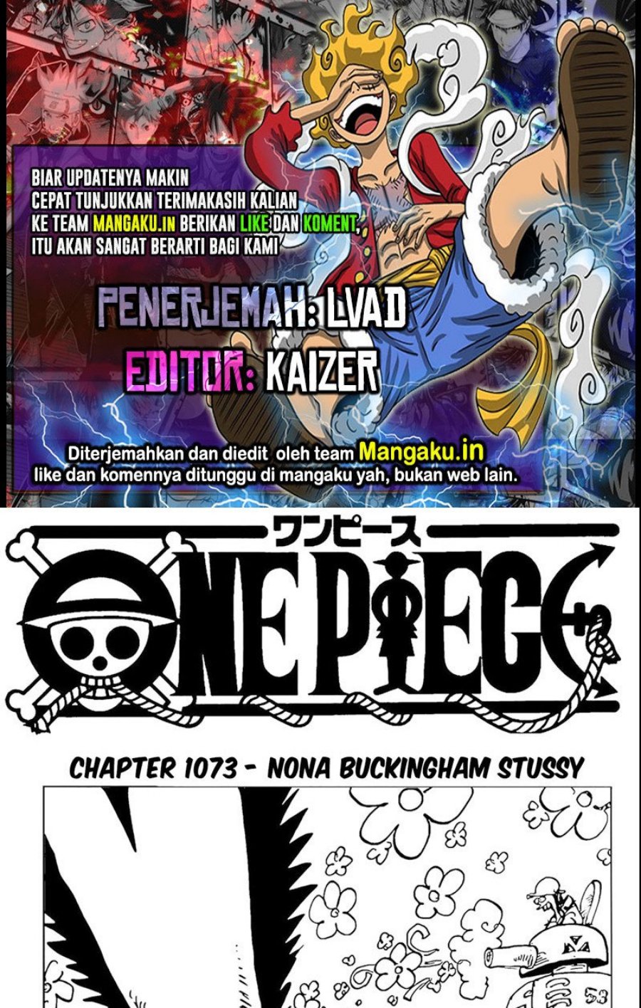 Komik One Piece Chapter 1073 gambar 1