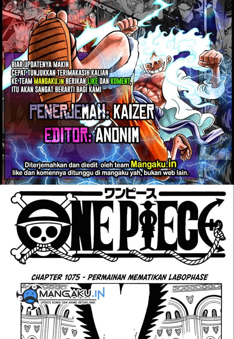 Komik One Piece Chapter 1075 gambar 1