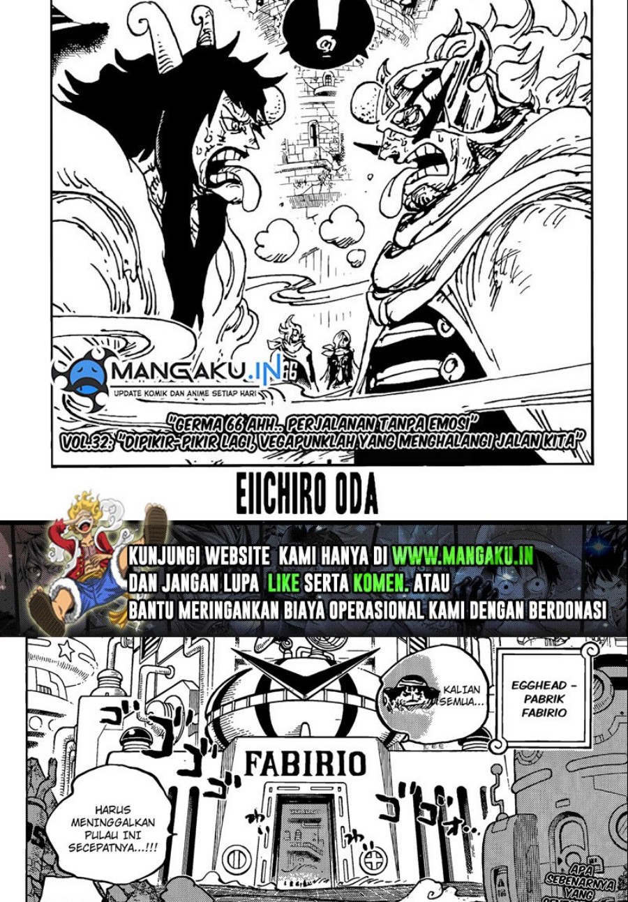 Manga One Piece Chapter 1077 gambar 2