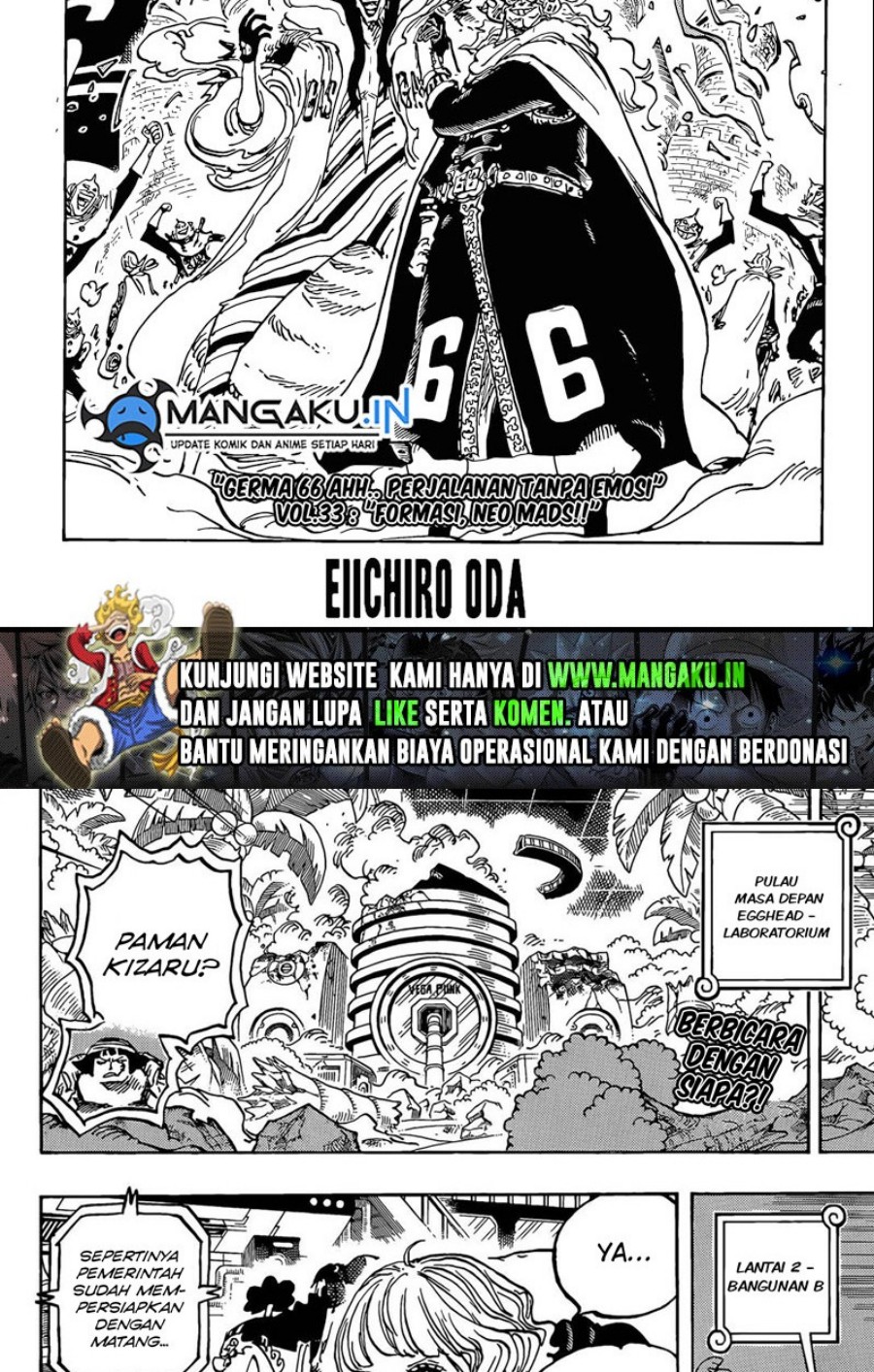 Manga One Piece Chapter 1078 gambar 2