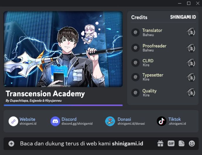 Komik Transcension Academy Chapter 56 gambar 1
