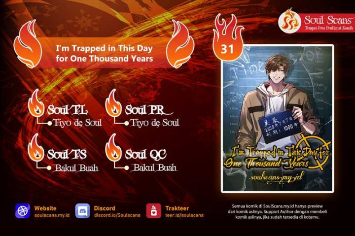 Komik I’m Trapped in This Day for One Thousand Years Chapter 31 gambar 1