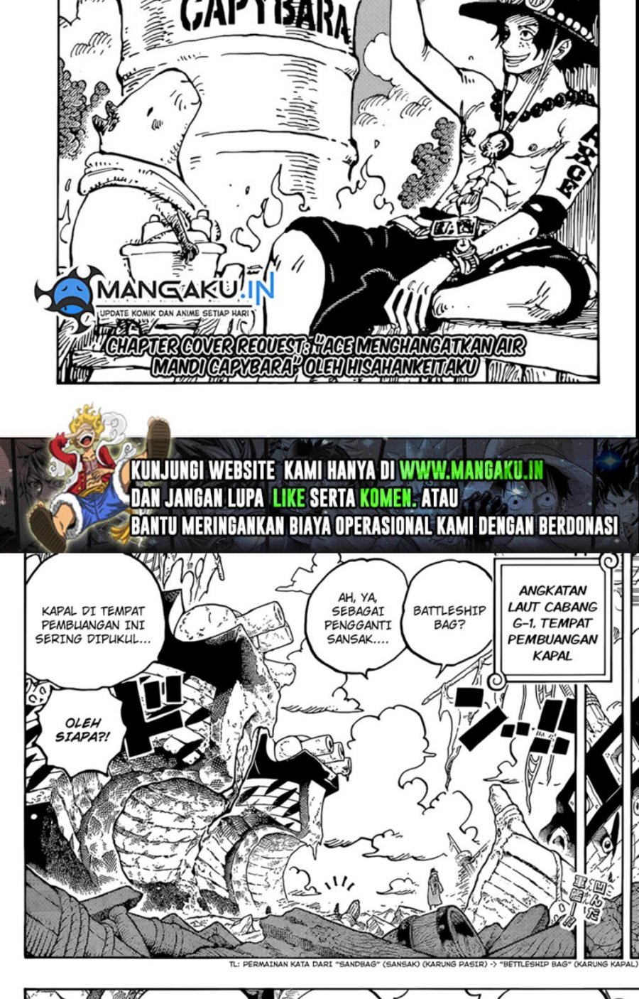 Manga One Piece Chapter 1087 gambar 2