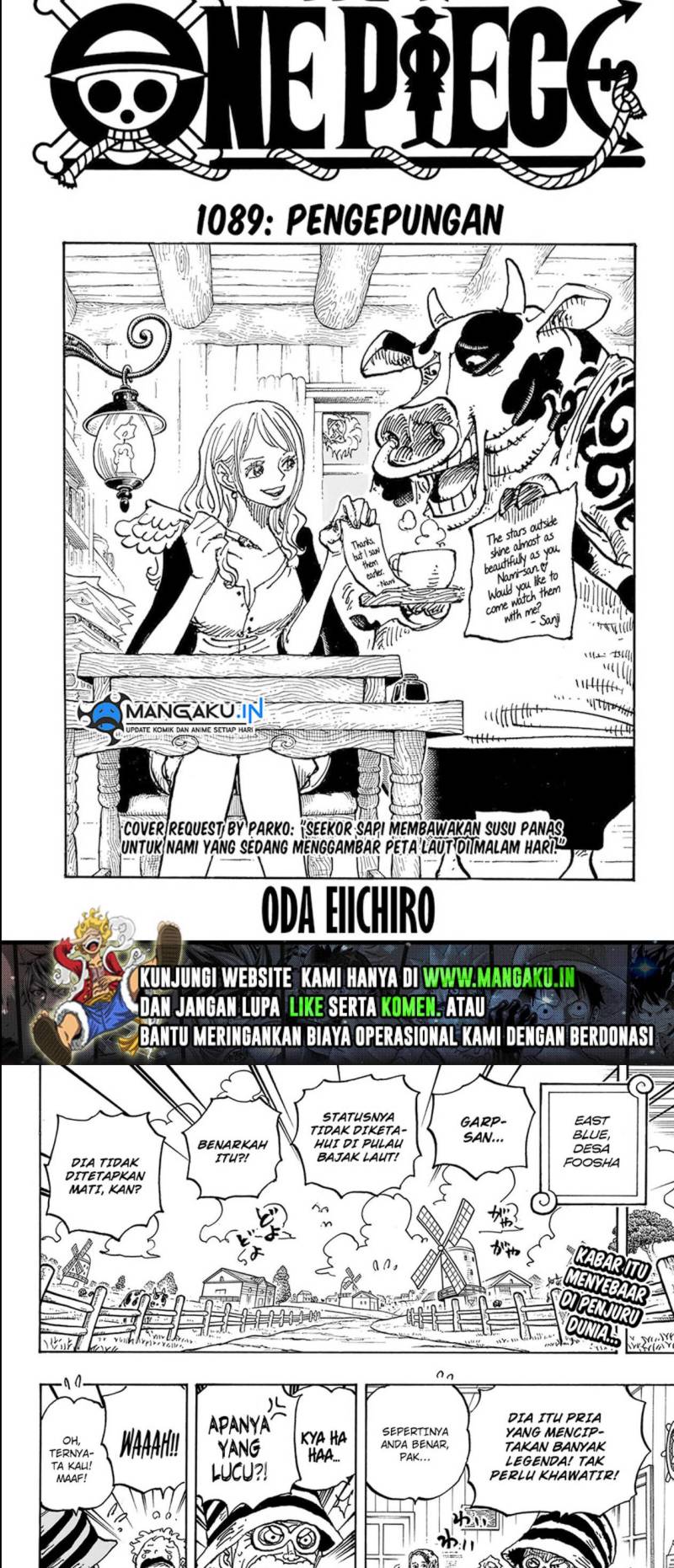 Manga One Piece Chapter 1089 gambar 2