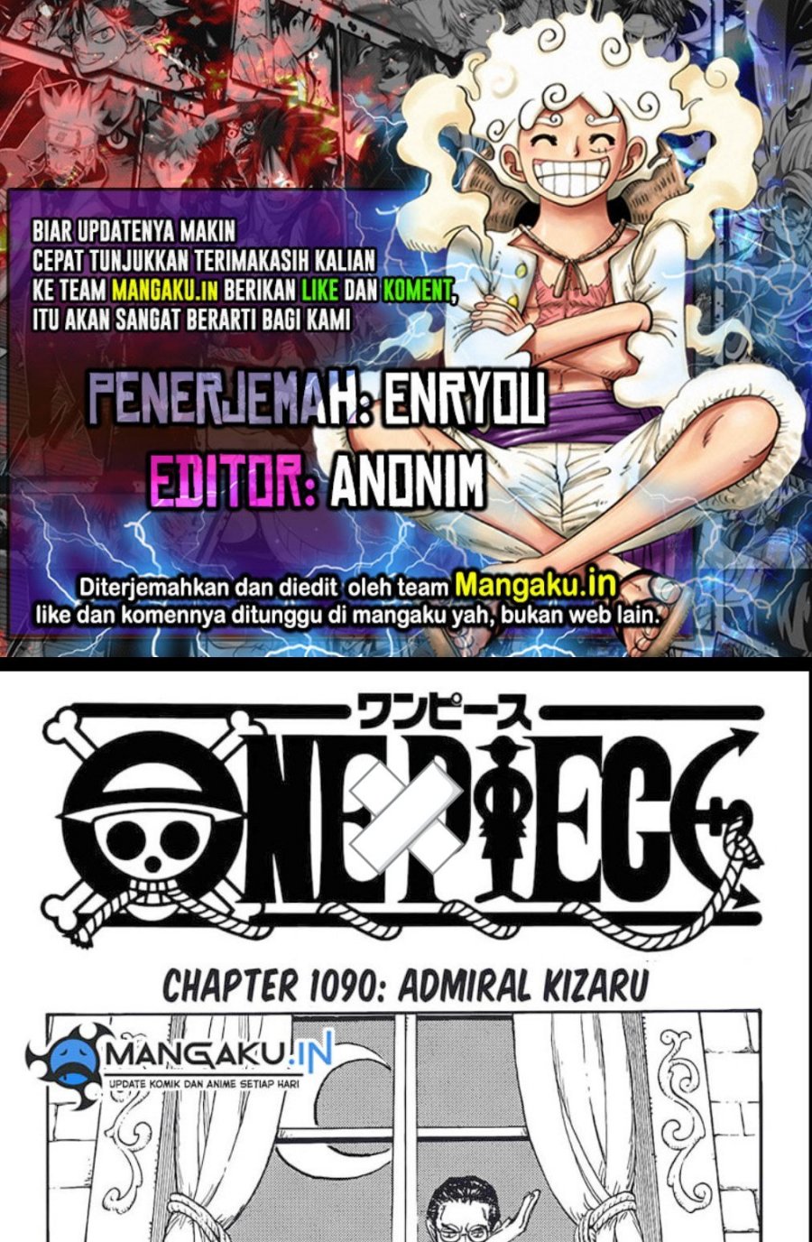 Komik One Piece Chapter 1090 gambar 1