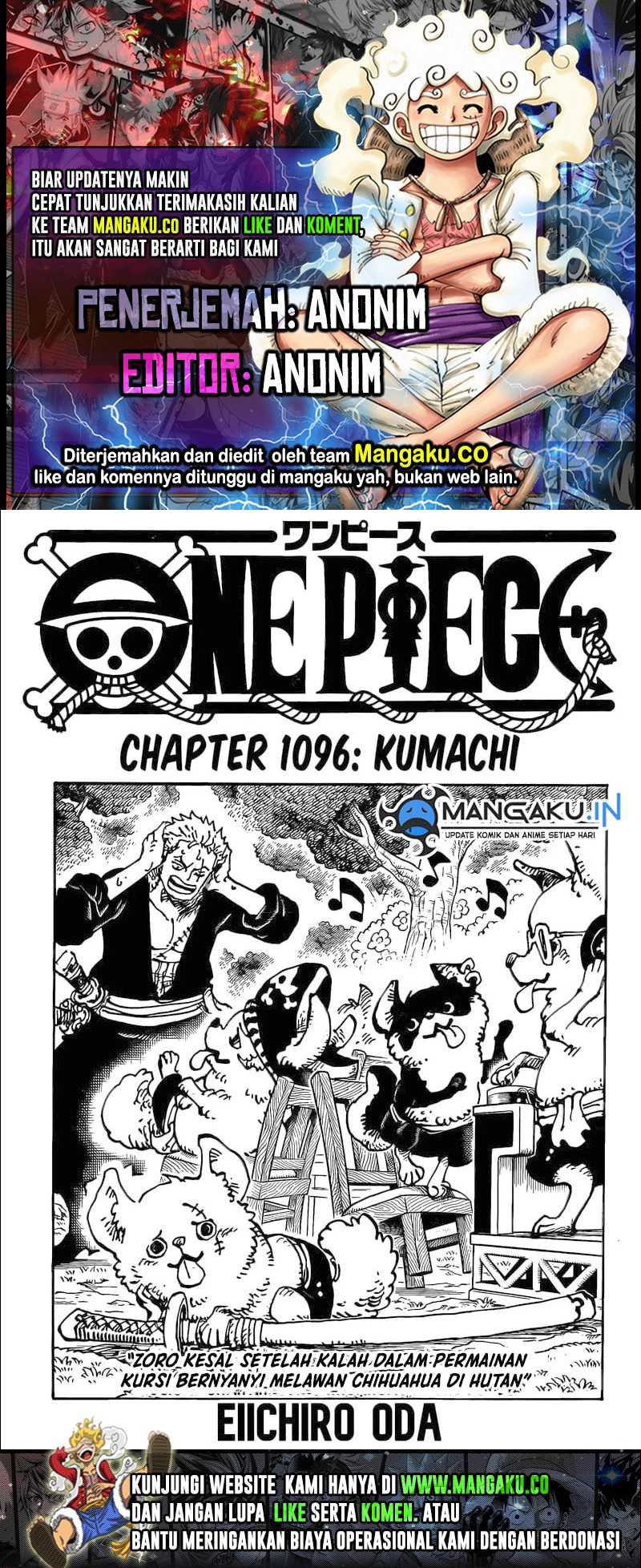 Komik One Piece Chapter 1096 gambar 1