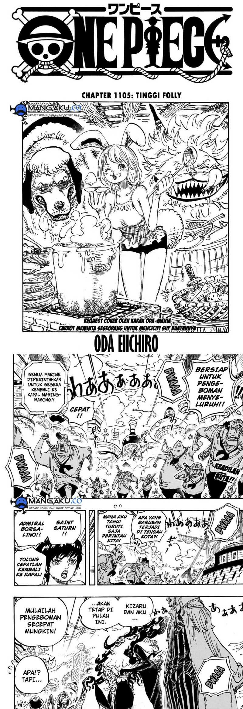Manga One Piece Chapter 1105 gambar 2