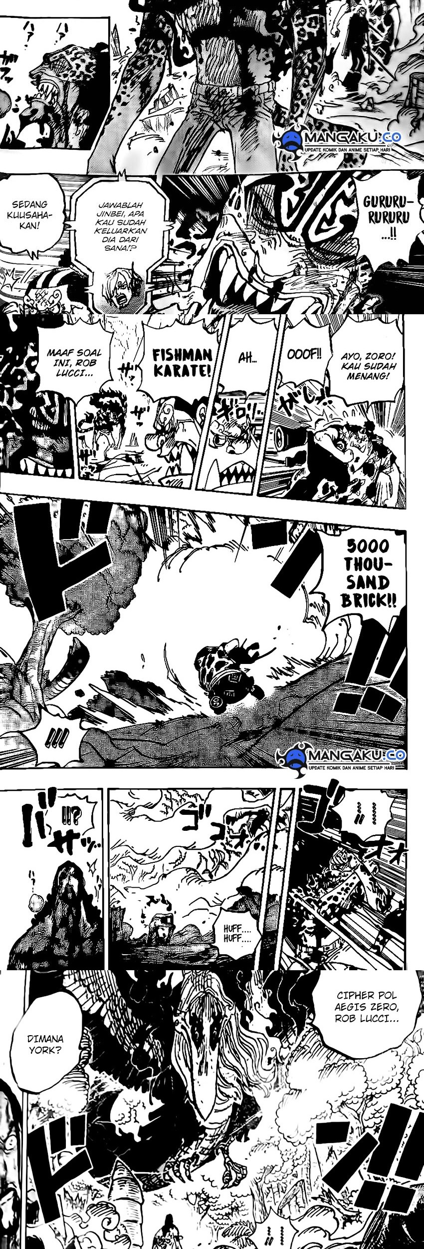 Manga One Piece Chapter 1111 gambar 2