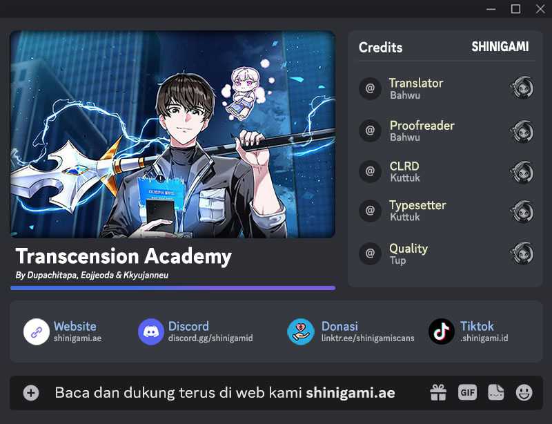 Komik Transcension Academy Chapter 112 gambar 1