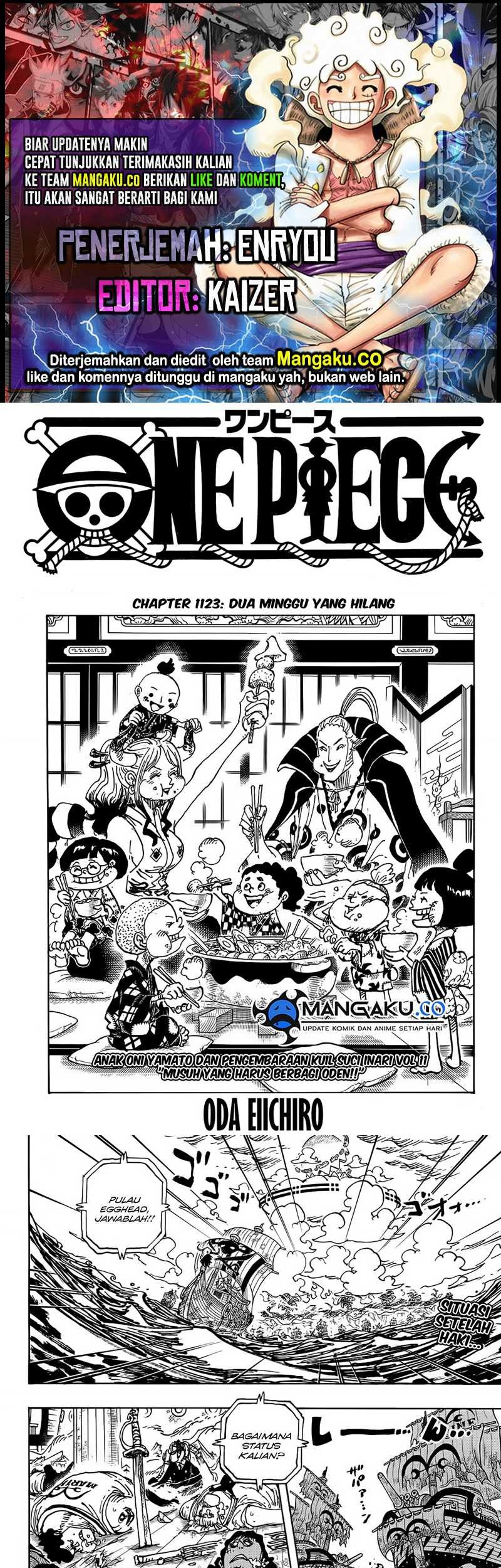 Komik One Piece Chapter 1123 gambar 1