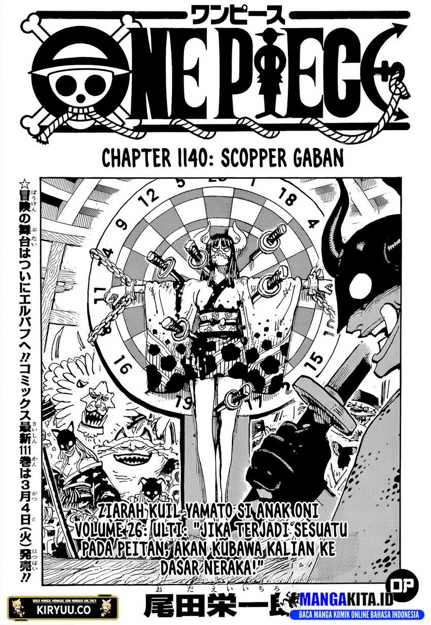 Manga One Piece Chapter 1140 gambar 2