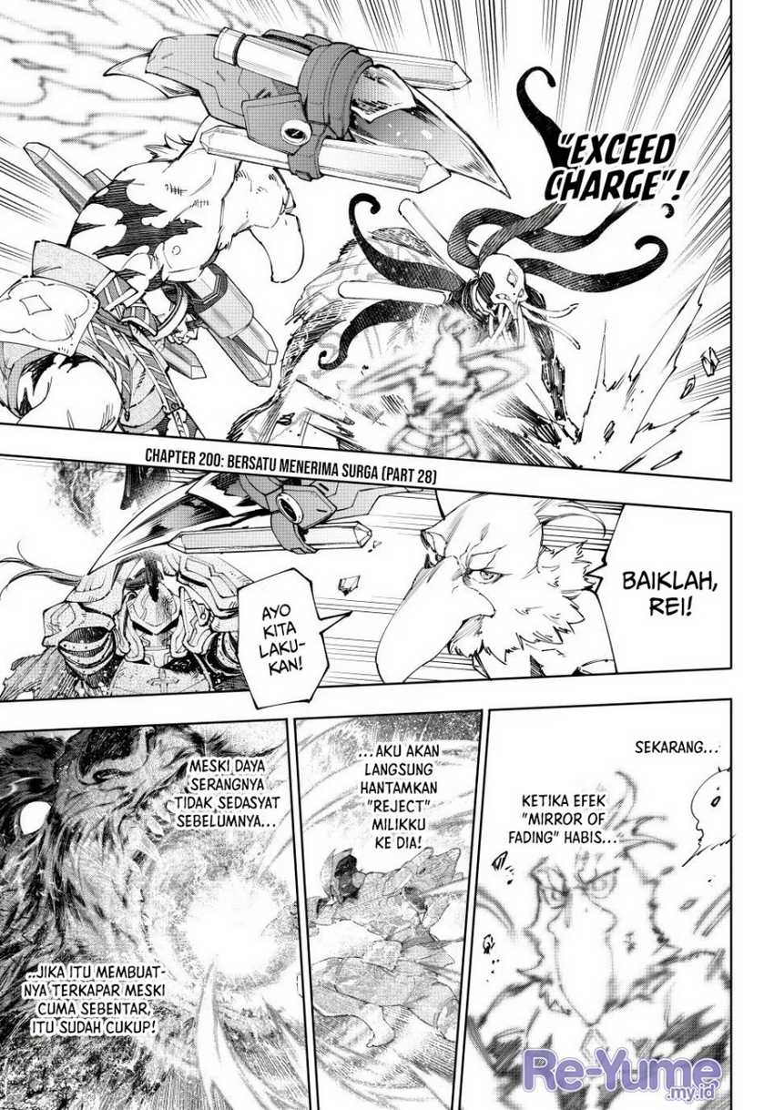 Manga Shangri-La Frontier ~ Kusoge Hunter, Kamige ni Idoman to su~ Chapter 200 gambar 2