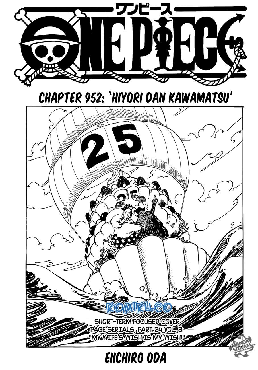Manga One Piece Chapter 952 gambar 2