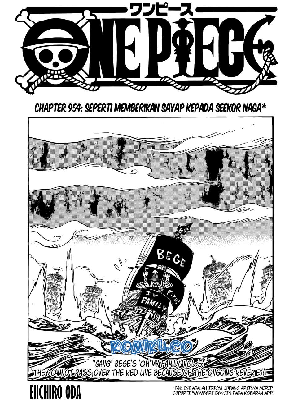 Manga One Piece Chapter 954 gambar 2