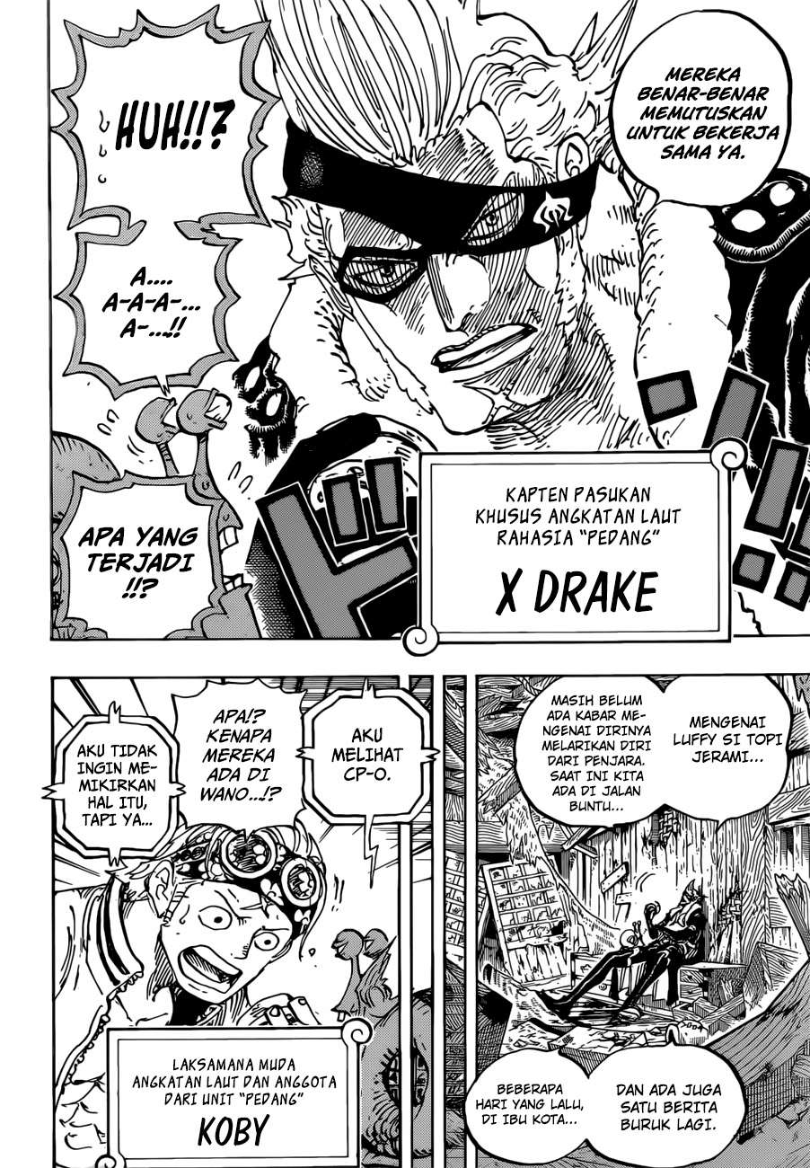 One Piece Chapter 956 Gambar 13