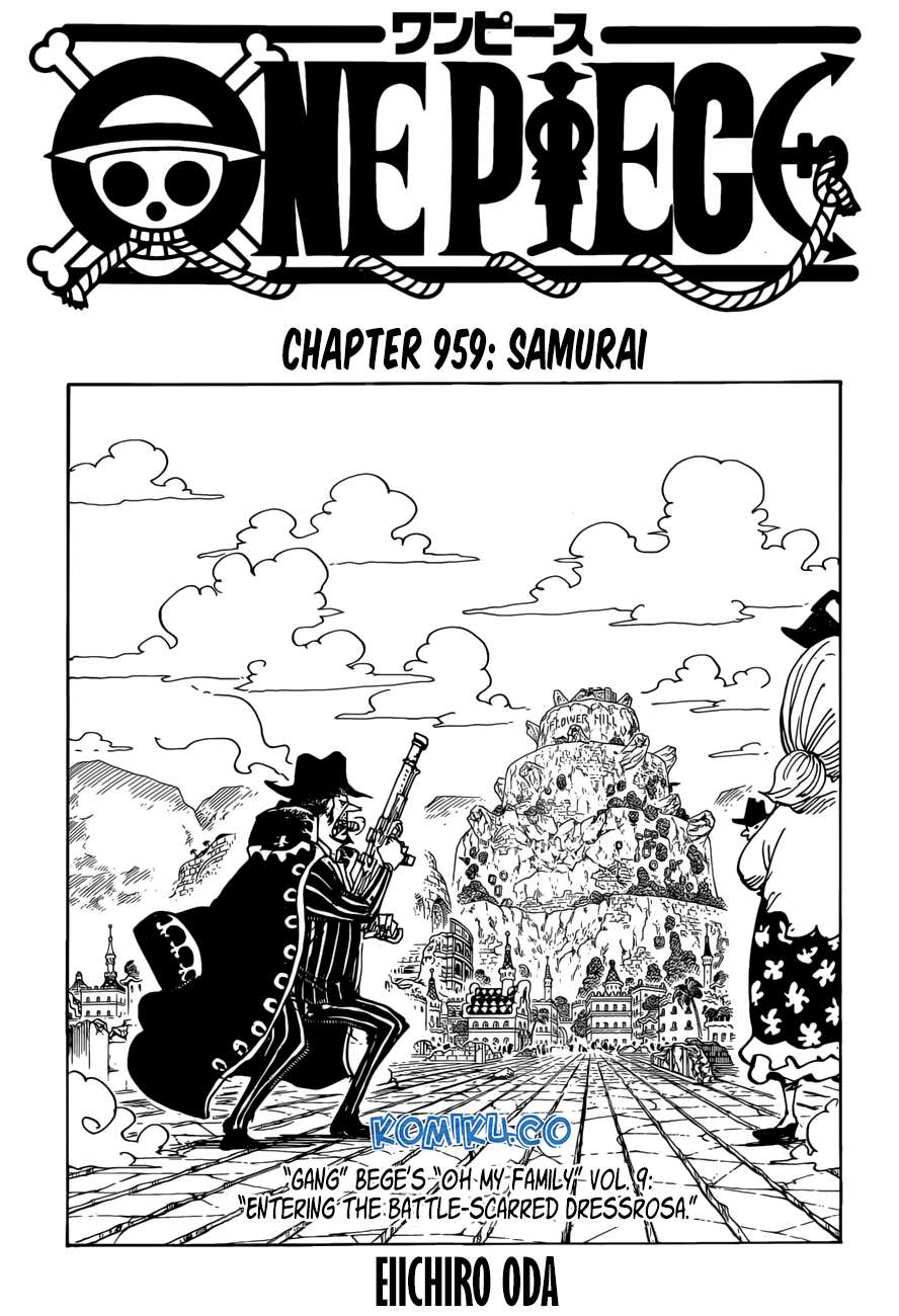 Manga One Piece Chapter 959 gambar 2