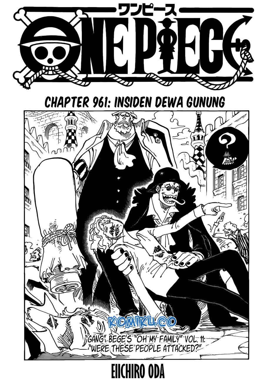 Manga One Piece Chapter 961 gambar 2