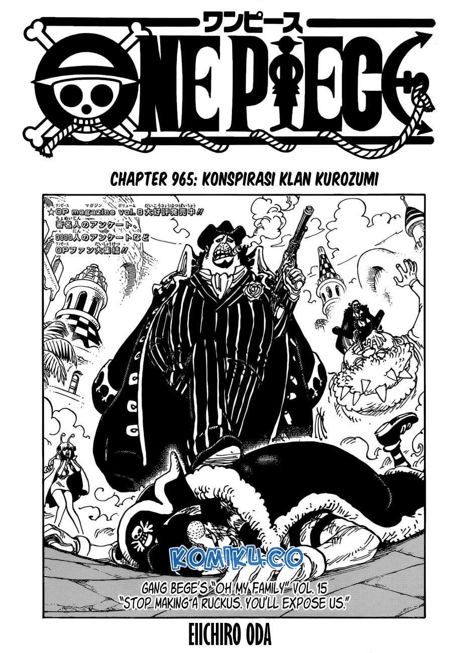 Manga One Piece Chapter 965 gambar 2
