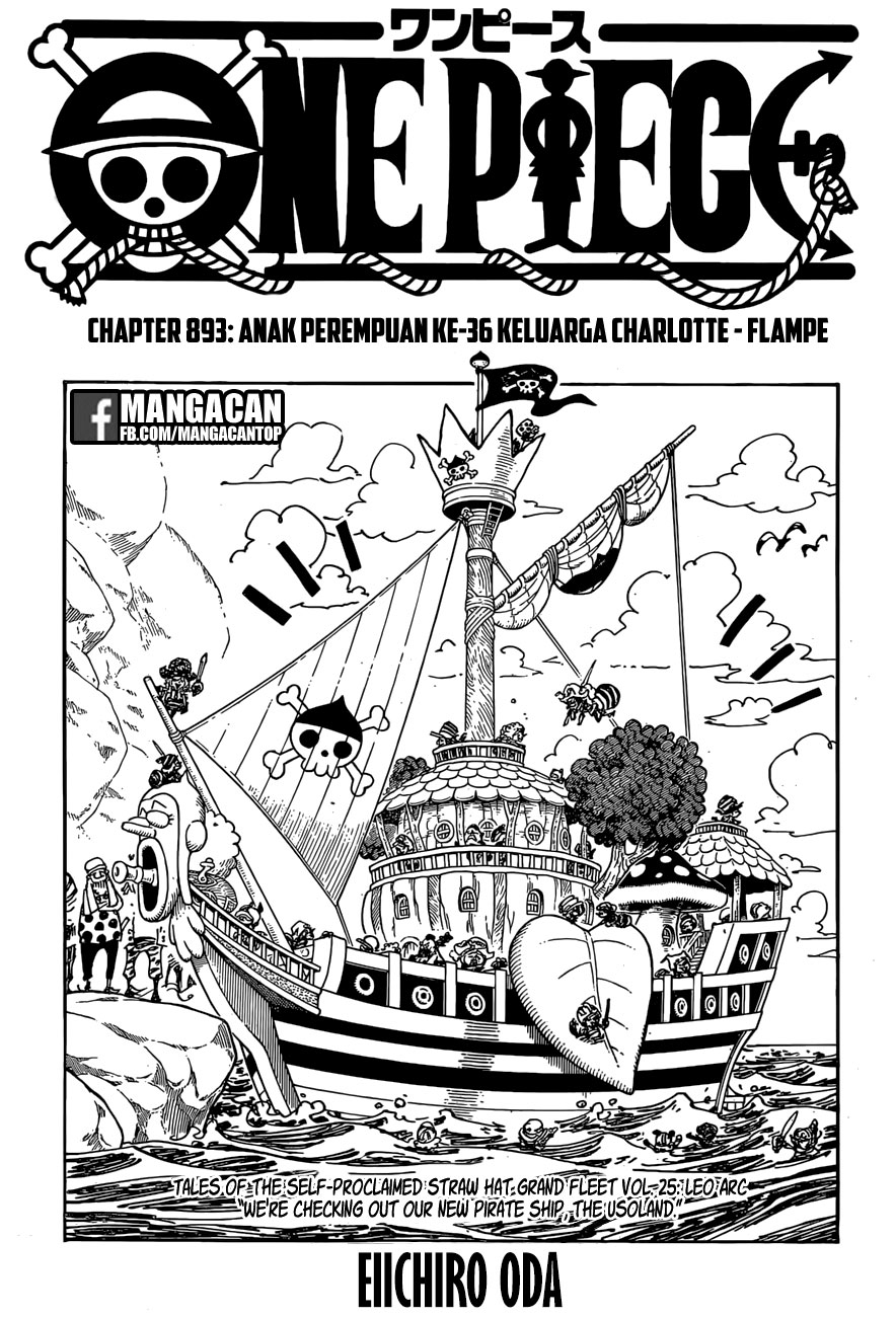 Komik One Piece Chapter 893 gambar 1