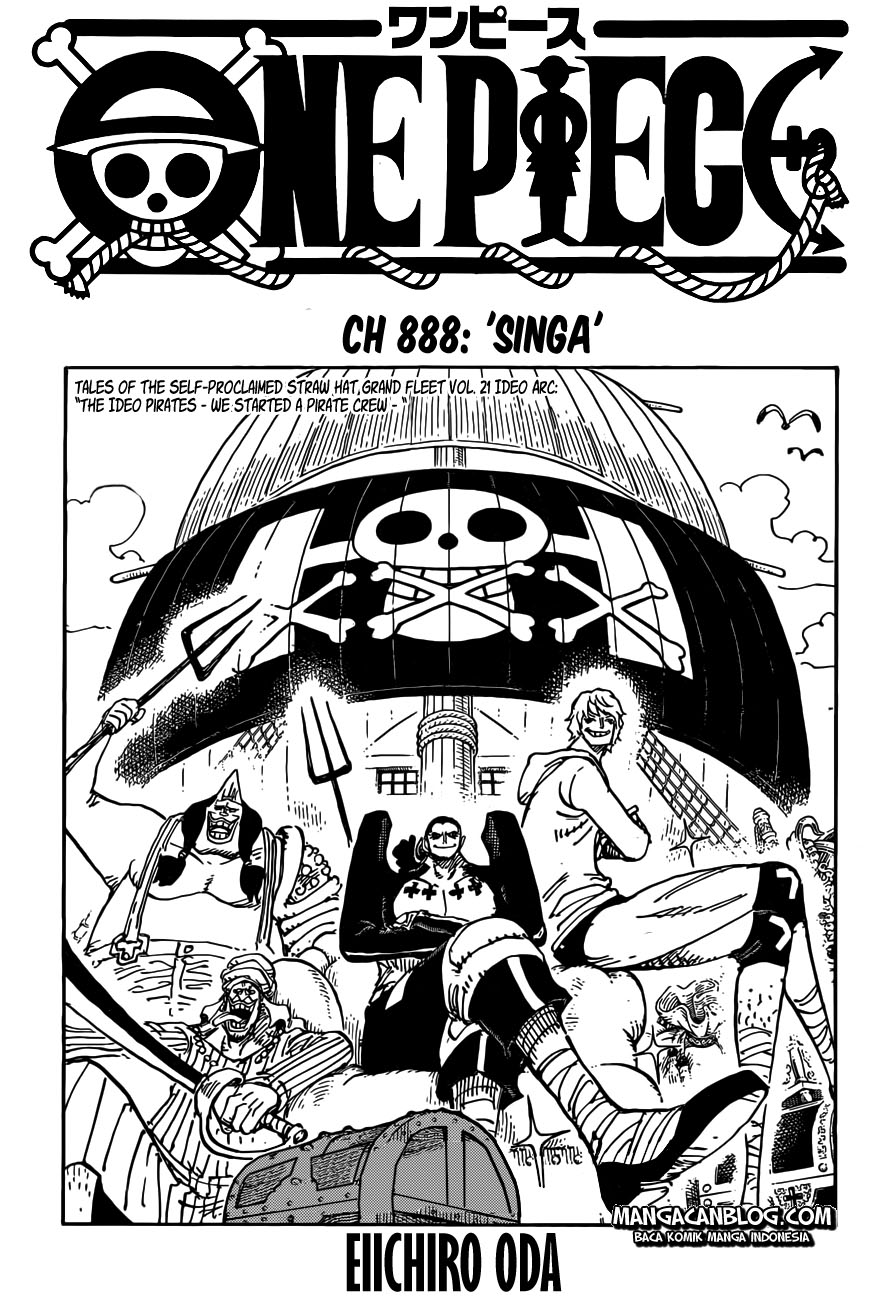 Komik One Piece Chapter 888 gambar 1