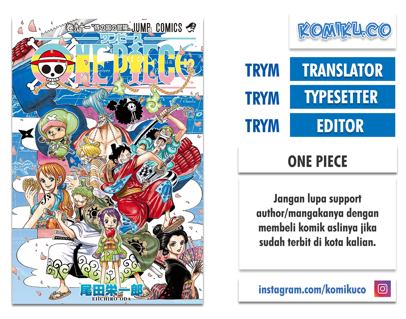 Komik One Piece Chapter 980 gambar 1