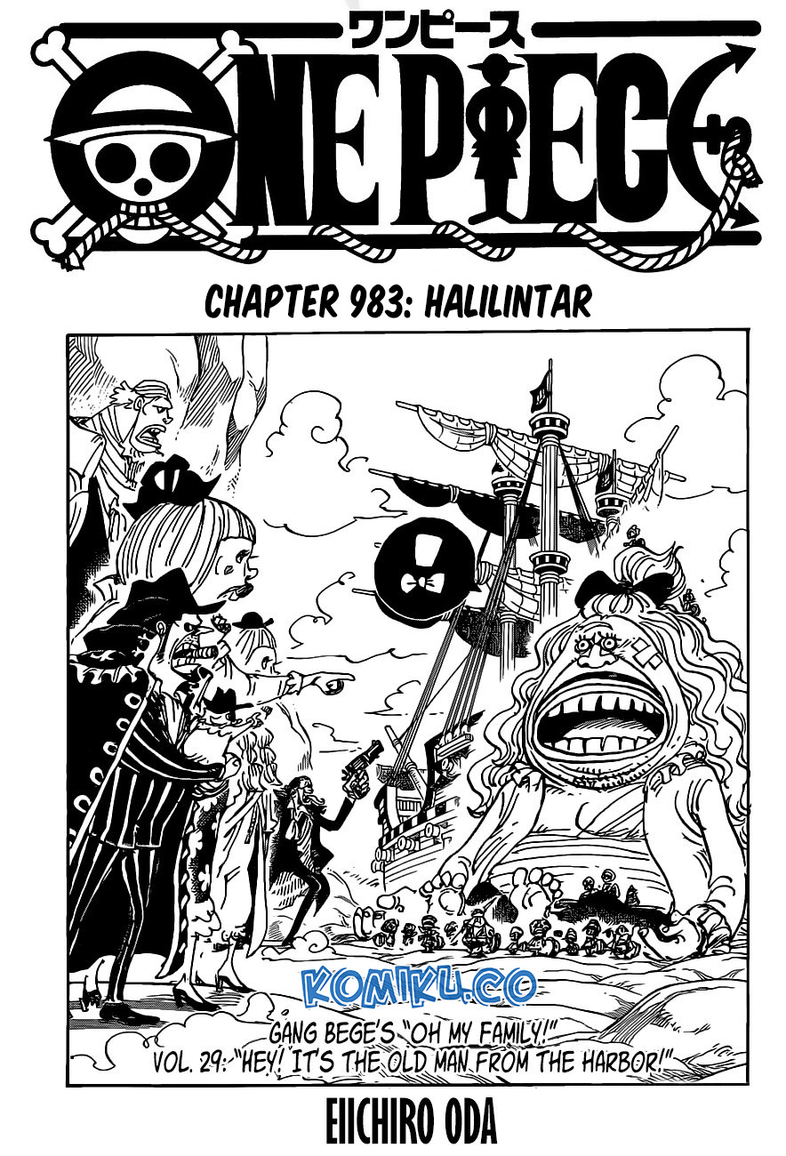 Manga One Piece Chapter 983 gambar 2