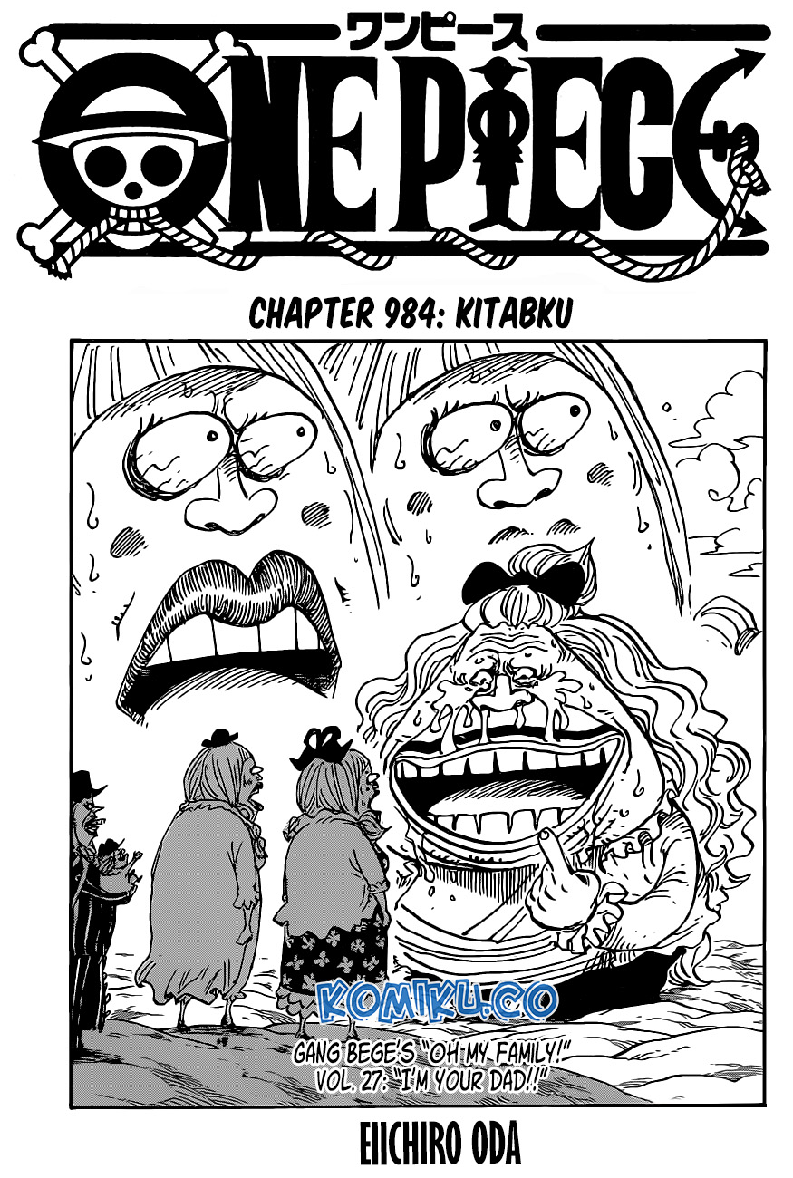 Manga One Piece Chapter 984 gambar 2
