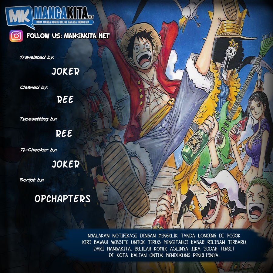 Komik One Piece Chapter 1006 gambar 1