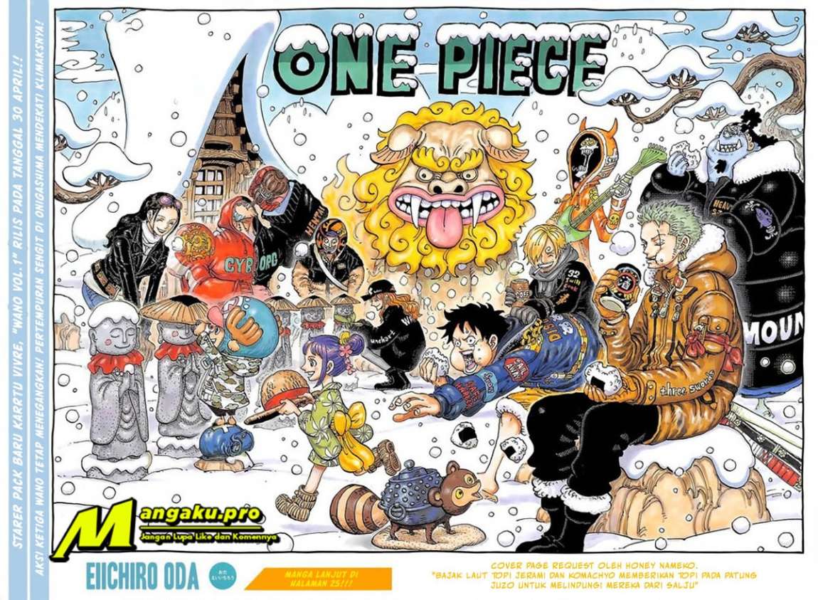 Manga One Piece Chapter 1009 gambar 2