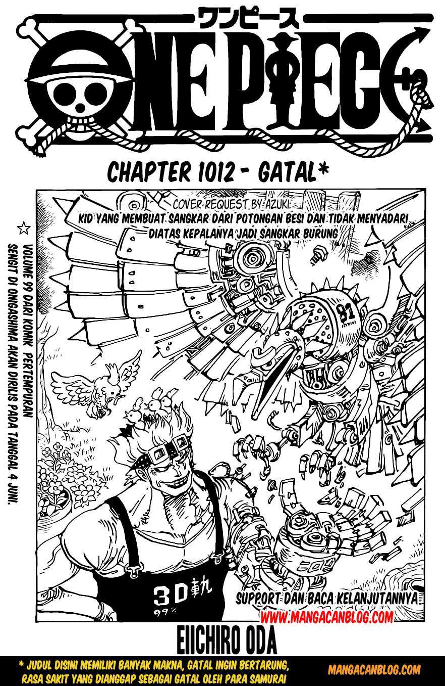 Komik One Piece Chapter 1012 gambar 1