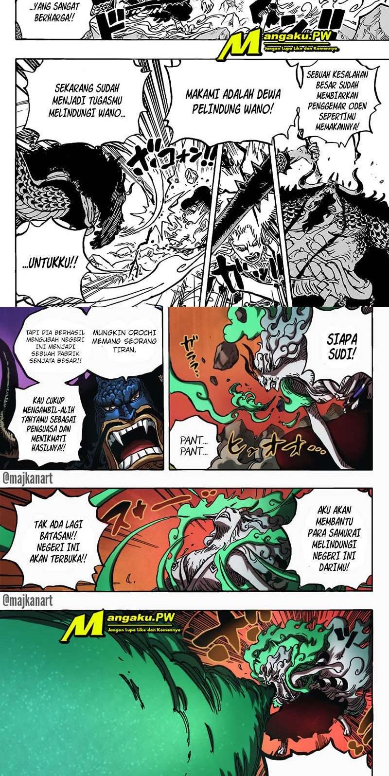 Manga One Piece Chapter 1020 gambar 2