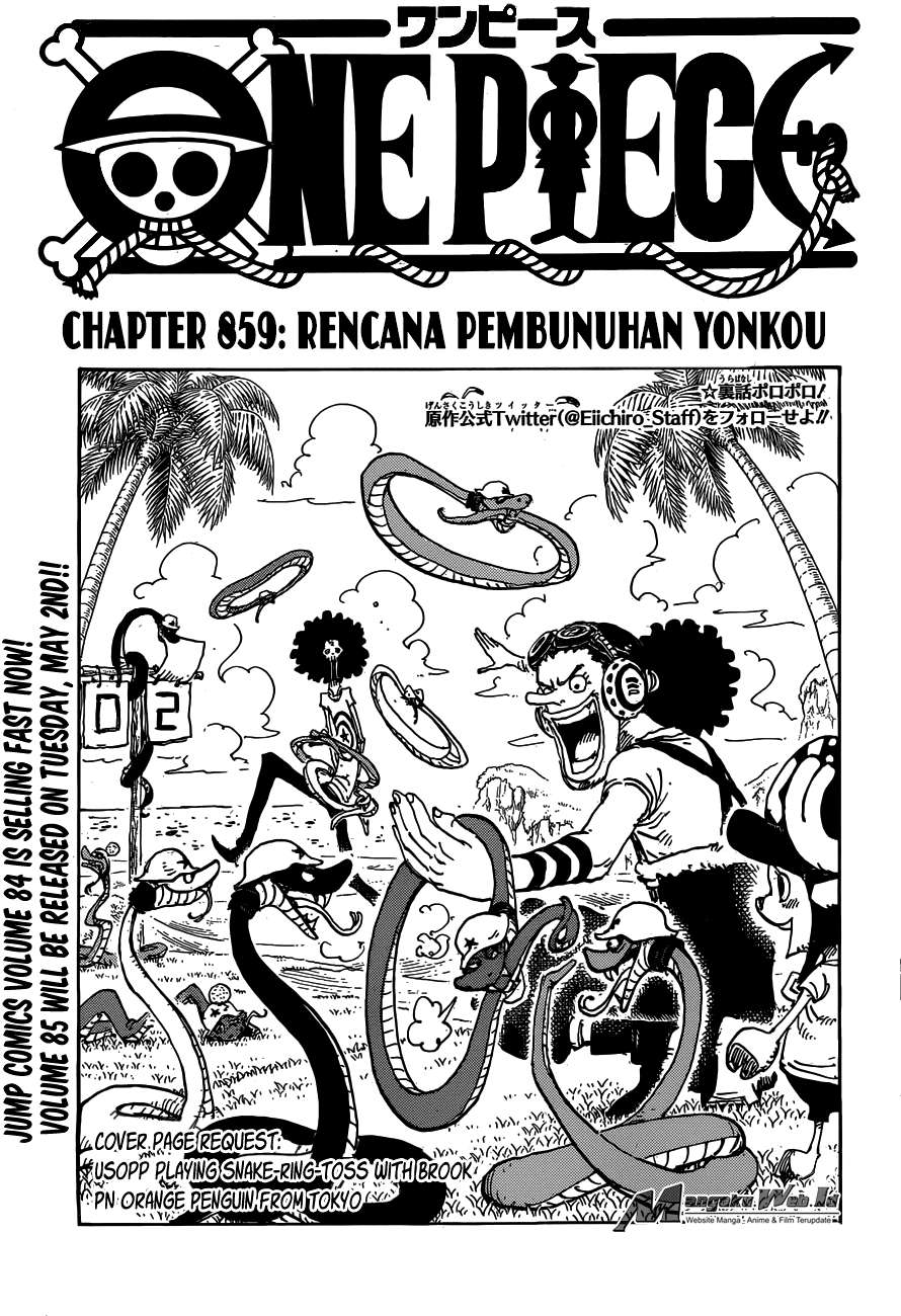 Manga One Piece Chapter 859 gambar 2