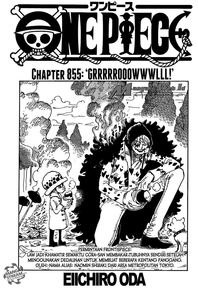 Manga One Piece Chapter 855 gambar 2