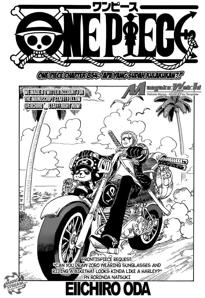Manga One Piece Chapter 854 gambar 2