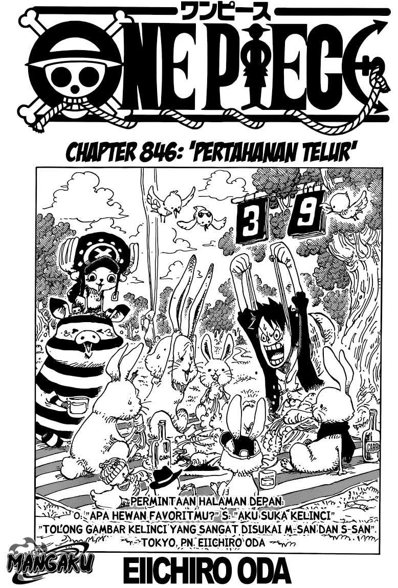 Manga One Piece Chapter 846 gambar 2