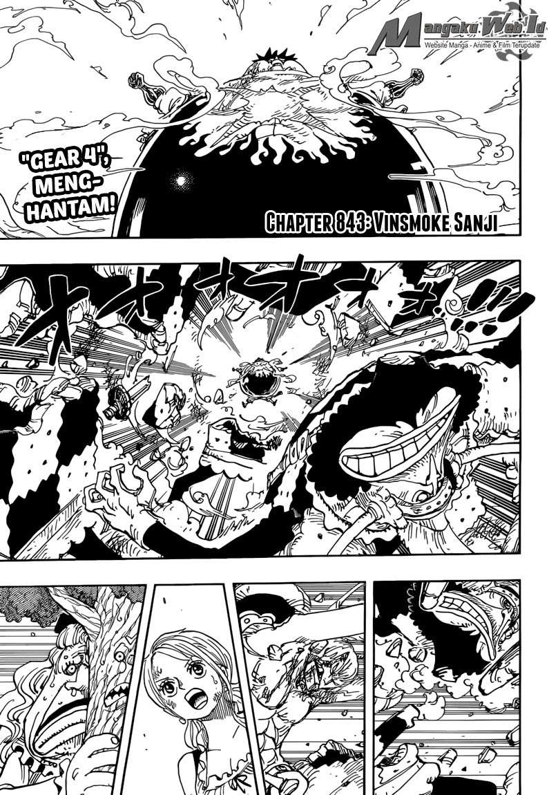 Manga One Piece Chapter 843 gambar 2