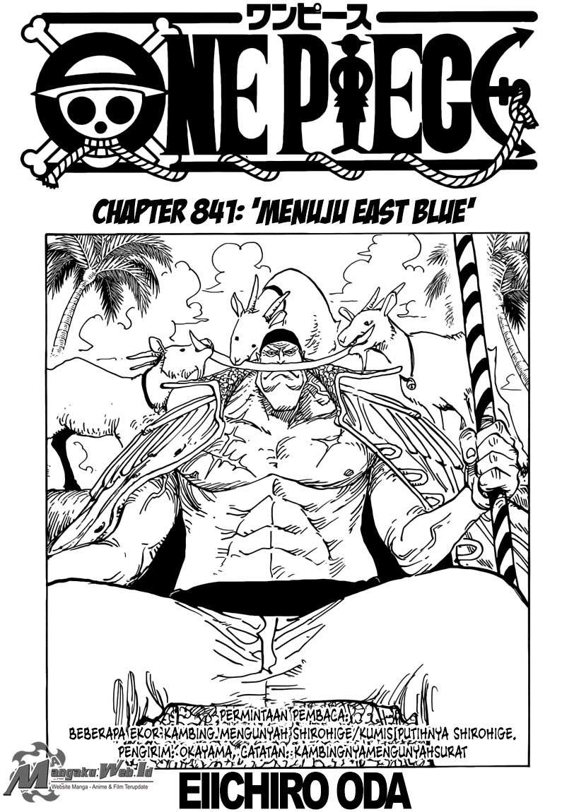 Manga One Piece Chapter 841 gambar 2