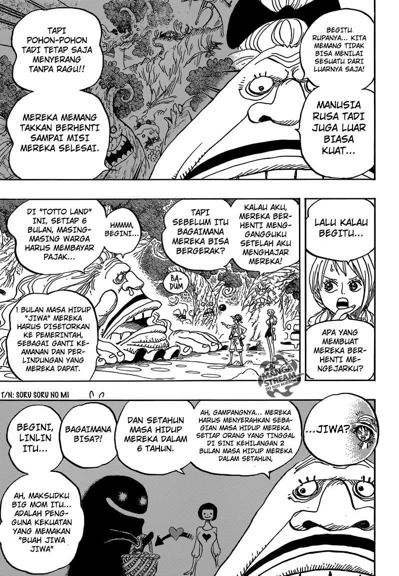 One Piece Chapter 835 Gambar 15
