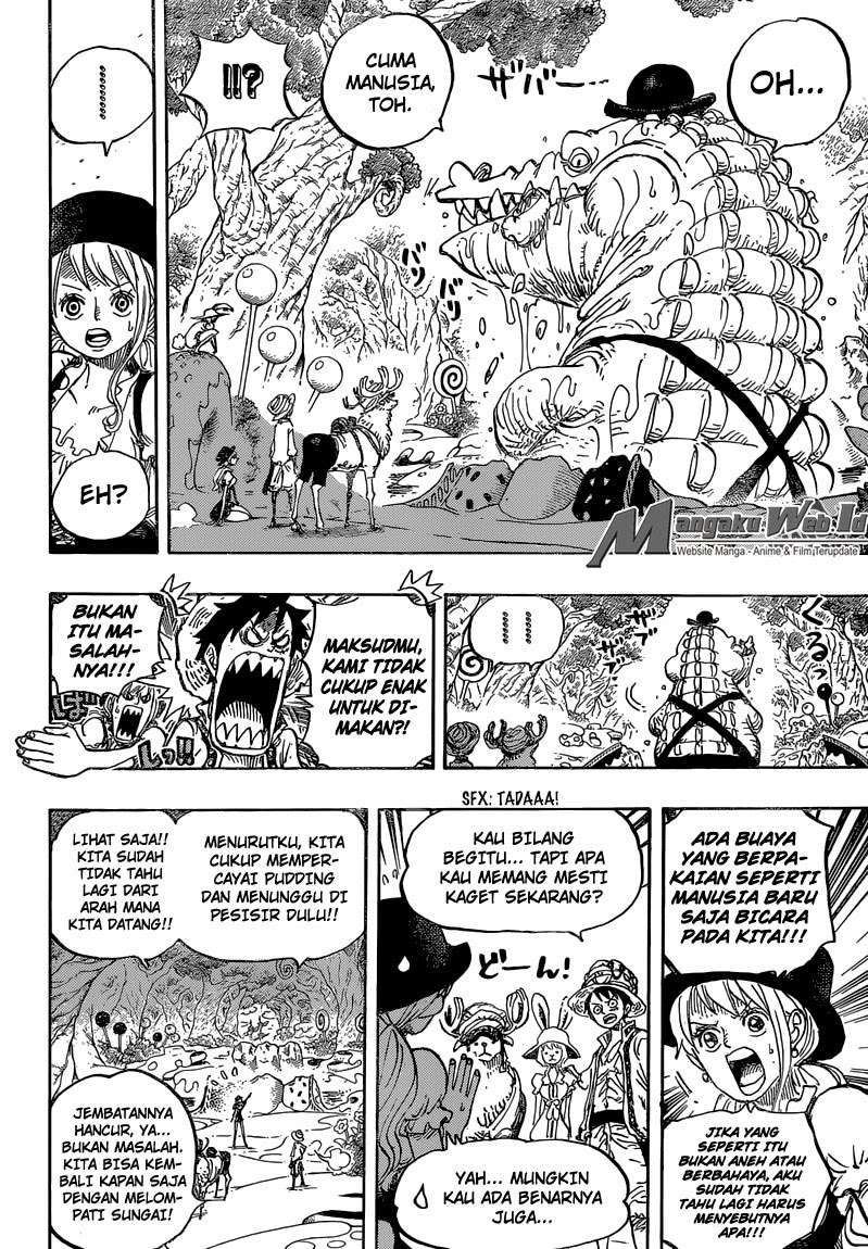 One Piece Chapter 831 Gambar 11