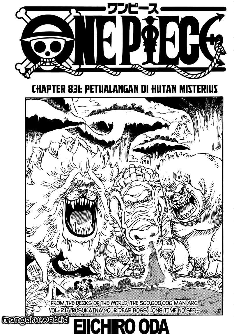 Manga One Piece Chapter 831 gambar 2