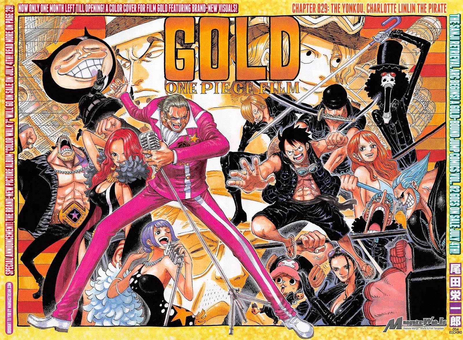 Manga One Piece Chapter 829 gambar 2