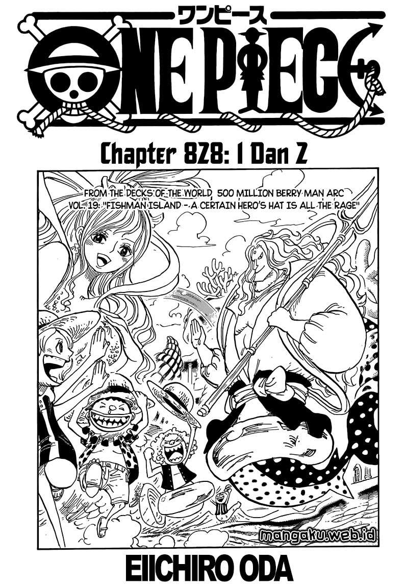 Manga One Piece Chapter 828 gambar 2