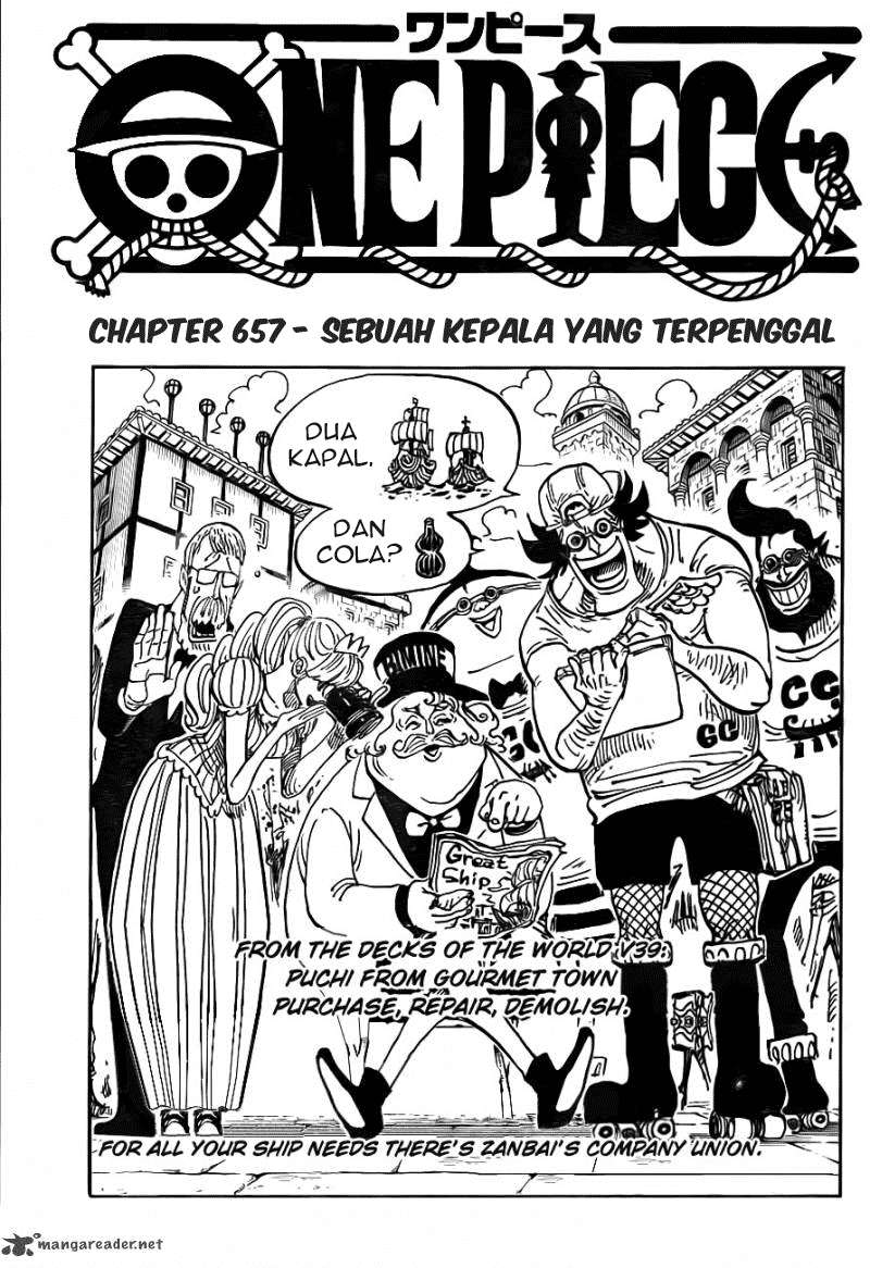 Manga One Piece Chapter 657 gambar 2