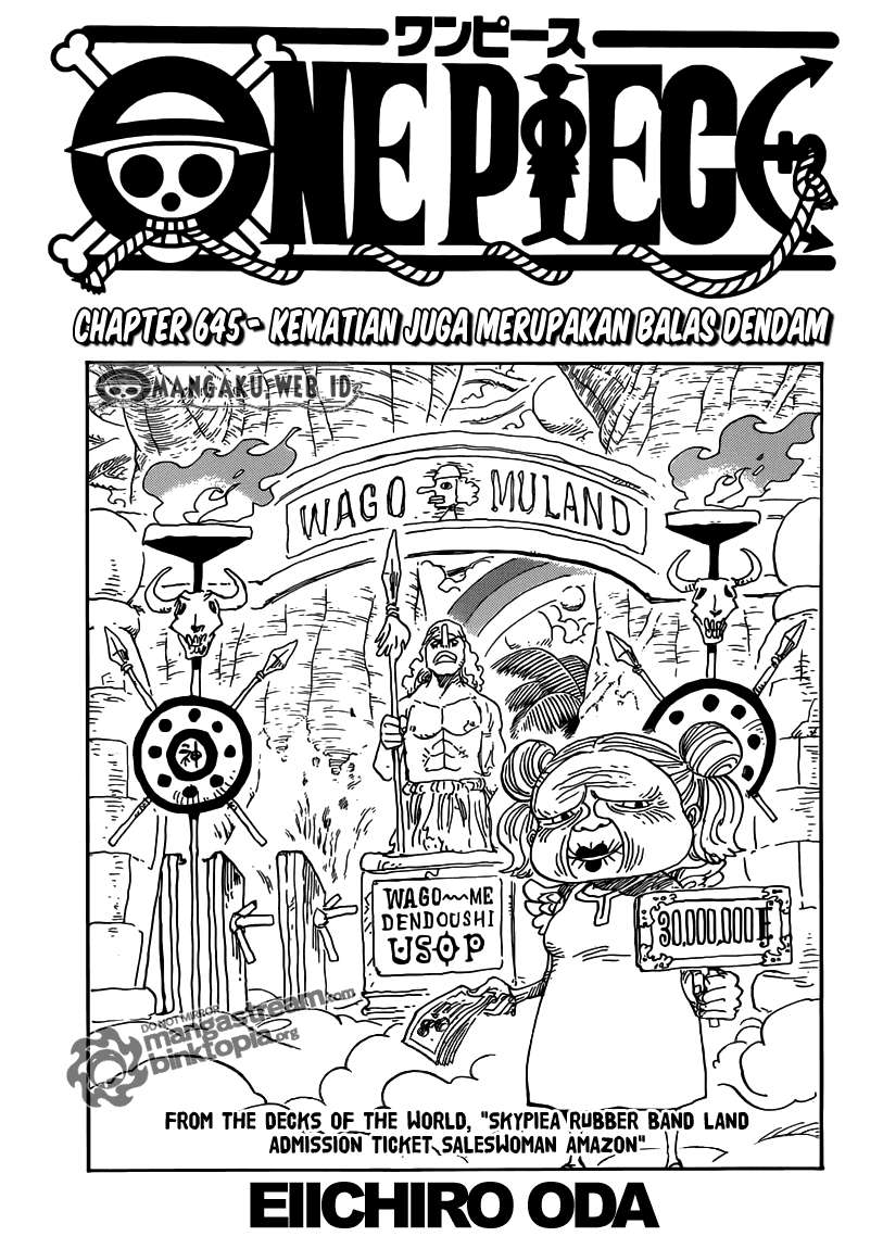 Manga One Piece Chapter 645 gambar 2