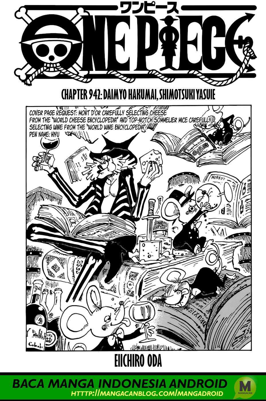 Komik One Piece Chapter 942 gambar 1