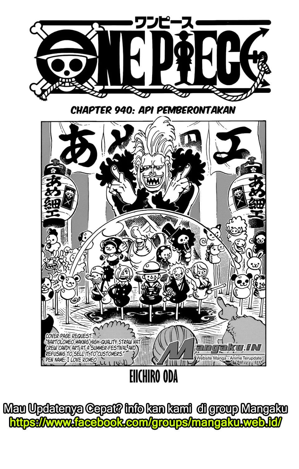 Manga One Piece Chapter 940 gambar 2