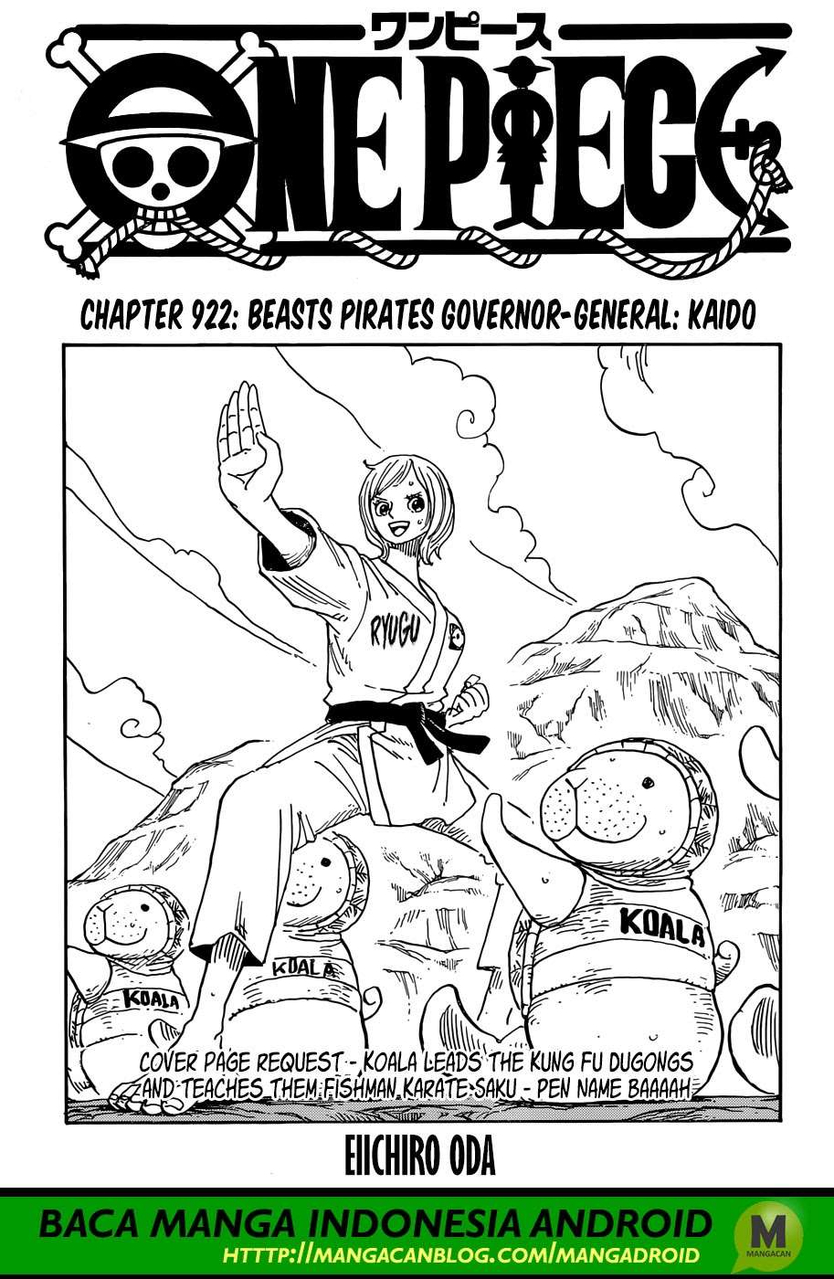 Komik One Piece Chapter 922 gambar 1